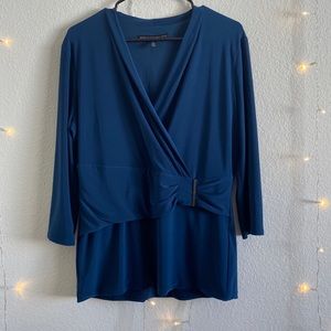 Blue/ Turquoise Blouse | White House Black Market